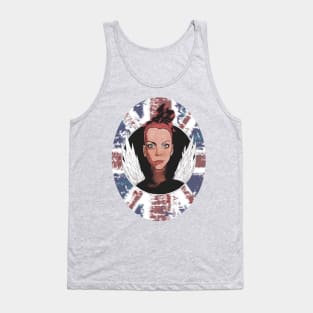 Angry Brit Angel Tank Top